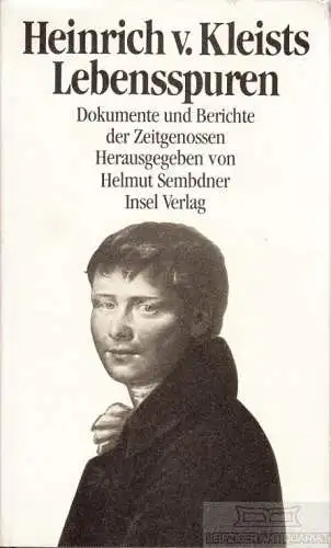 Buch: Lebensspuren, Kleist, Heinrich von. 1984, Insel Verlag, gebraucht, gut