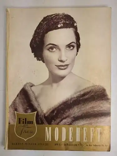 3 Hefte Film und Frau, Mode-Sonderheft Herbst-Winter 1953/54; Herbst-Winter 1954