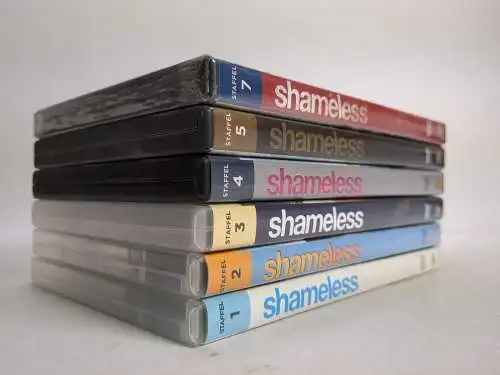 6 DVD Boxen: Shameless Staffel 1-5 + Staffel 7, Paul Abbott, Serie, W. H. Macy