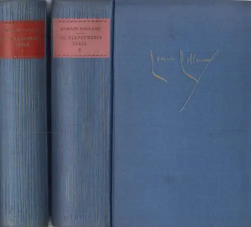 Buch: Die verzauberte Seele, Rolland, Romain. 2 Bände, 1958/59, gebraucht, gut