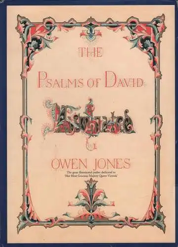 Buch: The Psalms of David, Jones, Owen, 2002, gebraucht, akzeptabel