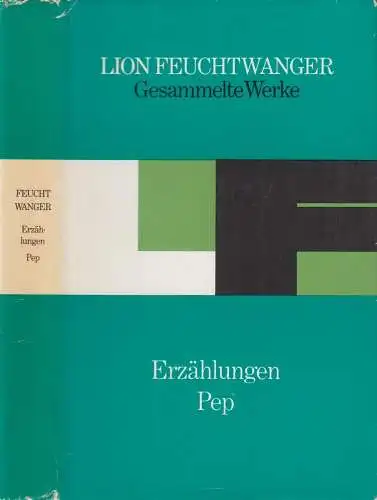 Buch: Erzählungen / Pep. Feuchtwanger, Lion, 1985, Aufbau, Gesammelte Werke