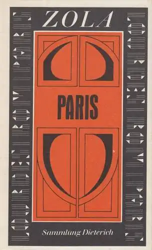 Sammlung Dieterich 361, Paris, Zola, Emile. 1989, gebraucht, gut
