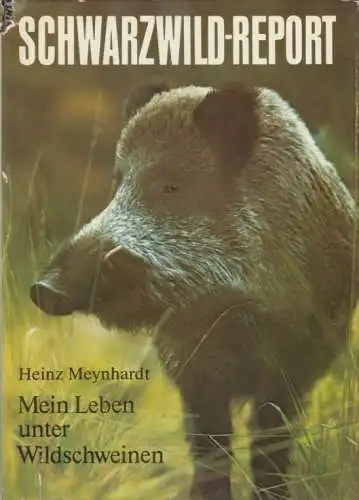 Buch: Schwarzwild-Report. Meynhardt, Heinz, 1984, Neumann Verlag, gebraucht, gut
