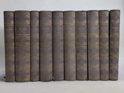 Buch: Heinrich Heines Sämtliche Werke Band 1-10, Rösl-Klassiker, 1923, 10 Bände