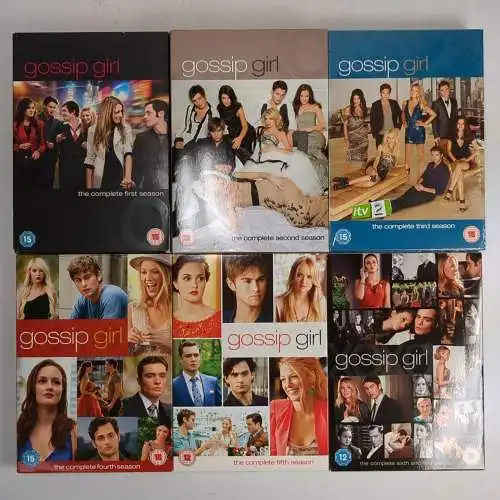 6 DVD Boxen: Gossip Girl Staffel 1-6 (komplett), Serie, Blake Ellender Lively