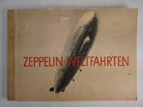 Sammelbilderalbum: Zeppelin-Weltfahrten (unvollständig), Zigarettenbilder