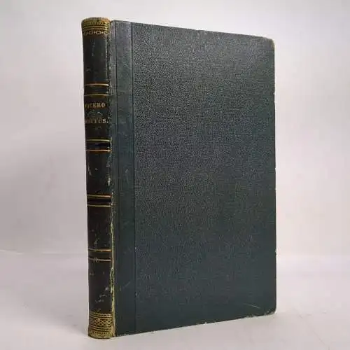 Buch: Brutus de Claris Oratoribus, Cicero / K. W. Pinderit, 1862, B. G. Teubner