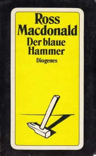 Buch: Der blaue Hammer, Macdonald, Ross. Diogenes taschenbuch, detebe, 1988