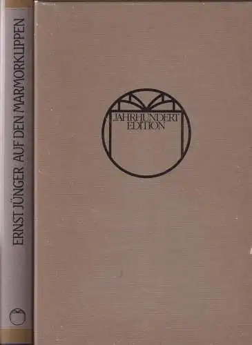 Auf den Marmorklippen, Jünger, Ernst, 1995, Bertelsmann, Jahrhundert-Edition