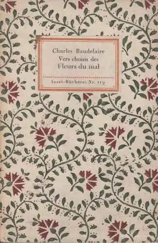 Insel-Bücherei 119, Vers choisis des Fleurs du mal, Baudelaire, Charles