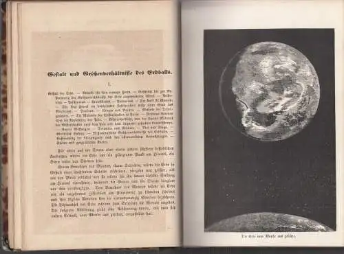Buch: Die Erde und das Meer. Illustrirte physische Geographie, Figuier, Louis