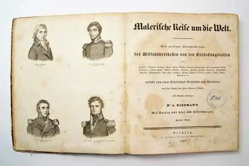 Buch: Malerische Reise um die Welt. Zweiter Band, Dumont d'Urville. 1837