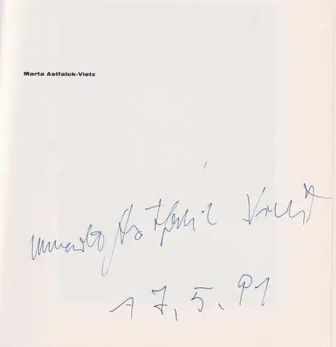 Buch: Marta Astfalck-Vietz, Photographien 1922-1935, 1991, Berlinische Galerie