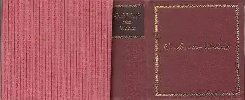 Buch: Carl Maria von Weber, Jähns, Friedrich Wilhelm. 1986, gebraucht, gut