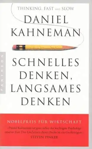 Buch: Schnelles Denken, langsames Denken, Kahneman, Daniel. 2014, gebraucht, gut