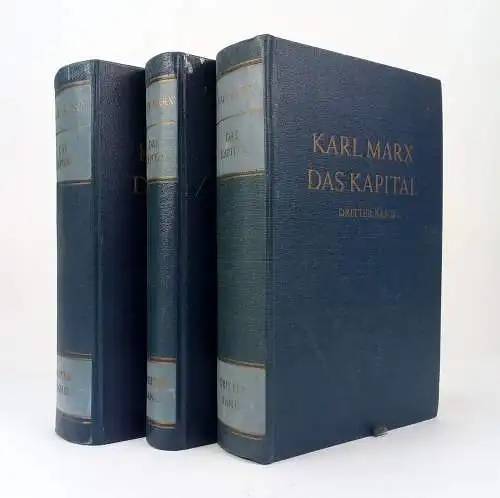 Buch: Das Kapital, Marx, Karl. 3 Bände, 1975/79, Dietz Verlag, gebraucht, gut