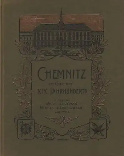 Buch: Chemnitz am Ende des XIX. Jahrhunderts, 1999, Reprint  von ca. 1900