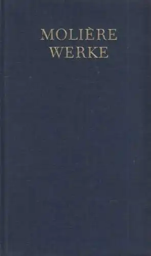 Buch: Werke, Moliere. 1959, Insel Verlag, gebraucht, gut