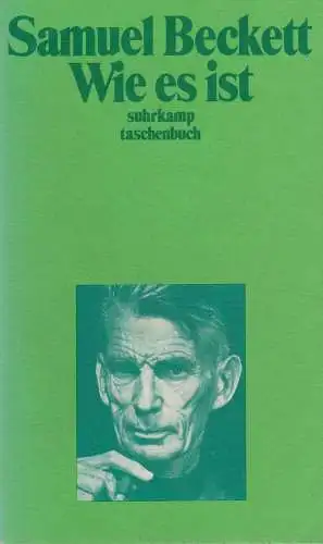 Buch: Wie es ist. Beckett, Samuel, 1986, Suhrkamp Taschenbuch Verlag