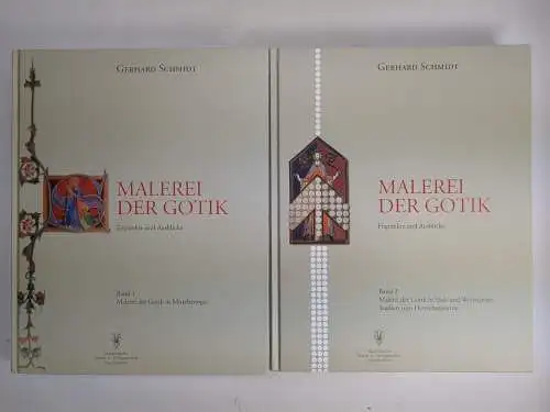 Buch: Malerei der Gotik 1+2, Gerhard Schmidt, 2005, 2 Bände, gebraucht, sehr gut