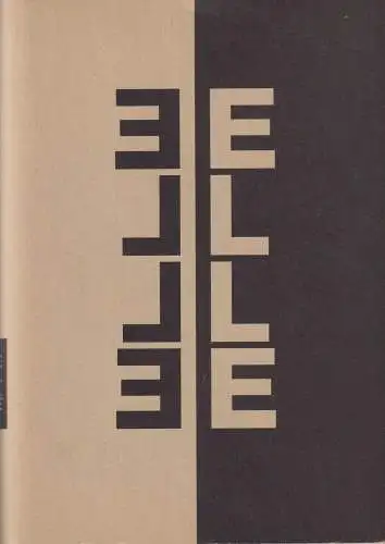 Buch: Elle, Zäsuren, Elle, Klaus, 1997, Connewitzer Verlagsbuchhandlung