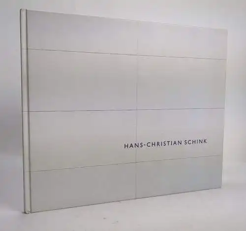 Buch: Hans-Christian Schink - Fotografie, 1998, Passage, mit signierter Beilage