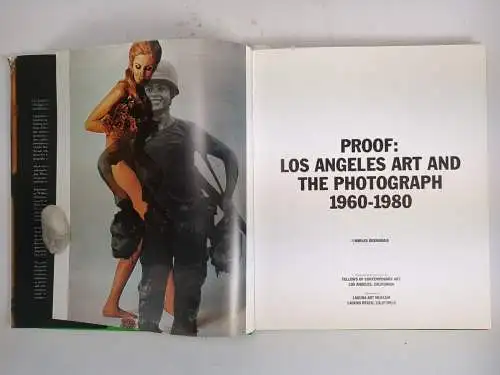 Buch: Proof: Los Angeles Art and the Photograph 1960-1980, C. Desmarais, 1993