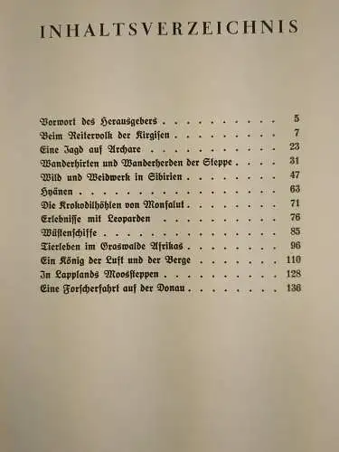 Buch: Aus allen Zonen, Brehm, A. E. Ca. 1920, K. Thienemanns Verlag