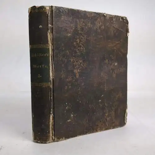 Buch: Friedrich Schillers Sämtliche Werke in zwölf Bänden - Band 5 (apart), 1838