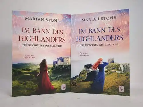 Buch: Mariah Stone - Im Bann des Highlanders 8+9, Schotten, gebraucht, sehr gut