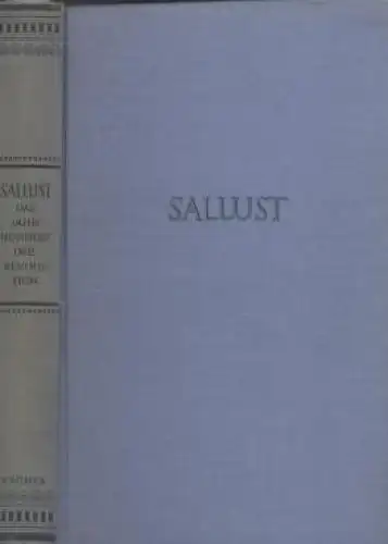 Buch: Das Jahrhundert der Revolution, Sallust. Kröners Taschenbuch, 1939