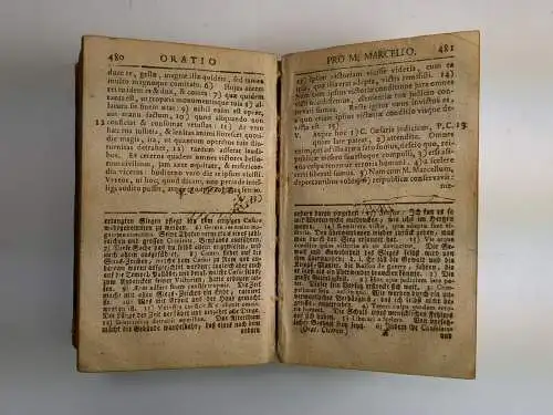 Buch: XIV. Orationes Selectae oder Vierzehen Auserlesene Reden, Cicero, 1744