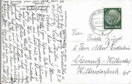 AK Sachsenberg Georgenthal. Auf dem Aschberg. Mühlbach Tal... Postkarte