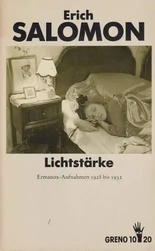 Buch: Lichtstärke, Salomon, Erich, 1988, Greno, Zweiter Band, gebraucht, gut