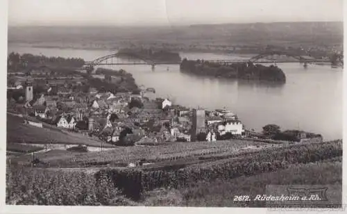 AK Rüdesheim a. Rh.. ca. 1933, Postkarte. Serien Nr, ca. 1933, Verlag J. Trapp