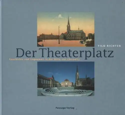 Buch: Der Theaterplatz in Chemnitz, Richter, Tilo, 2001, gebraucht, gut