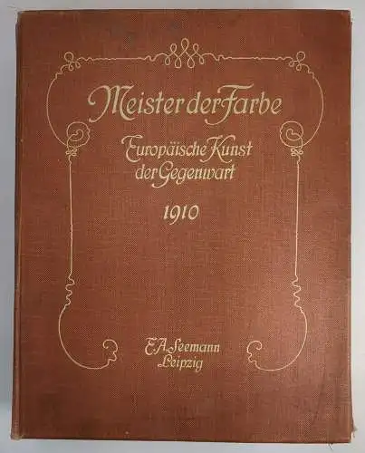 Mappe: Meister der Farbe Heft I-XII / 1910, Europäische Kunst der Gegenwart