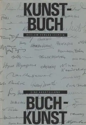 Ausstellungskatalog: Kunstbuch - Buchkunst, 1991, gebraucht, sehr gut