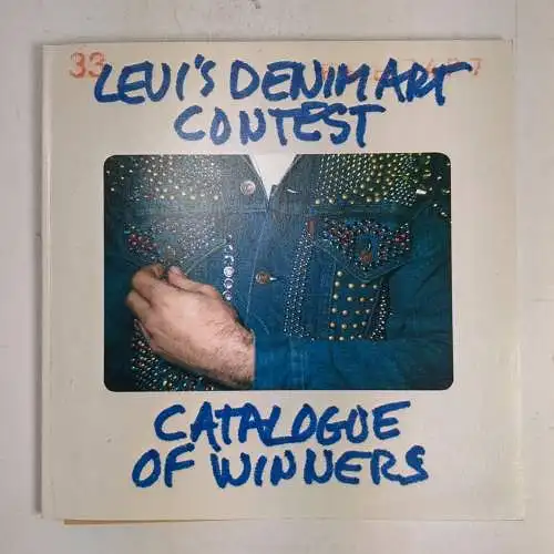 Buch: Levi's Denim Art Contest, Catalogue of Winners, 1974, Baron Wolman