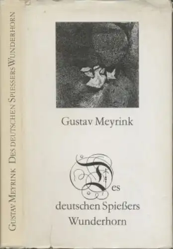 Buch: Des deutschen Spießers Wunderhorn, Meyrink, Gustav. 1969, Eine Auswahl