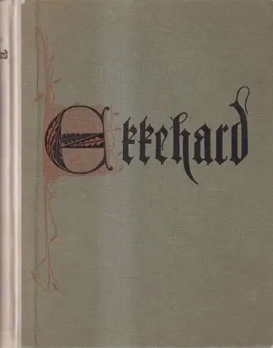 Buch: Ekkehard, Joseph Victor von Scheffel, 1924, Walter Hädecke Verlag