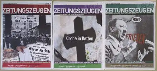 Zeitungszeugen Nr. 1-15 / 2009, Sammeledition: Die Presse in der Zeit des NS