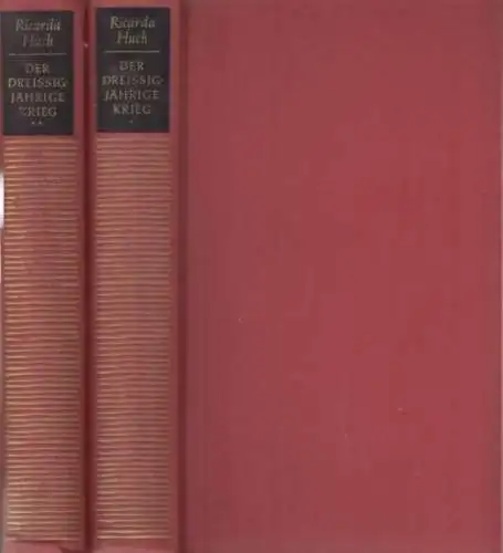 Buch: Der Dreißigjährige Krieg, Huch, Ricarda. 2 Bände, 1957, Insel-Verlag