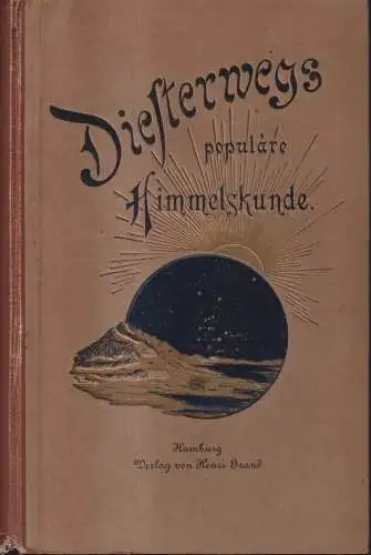 Buch: Diesterwegs populäre Himmelskunde, Meyer / Schwalbe, 1920, Henri Grand