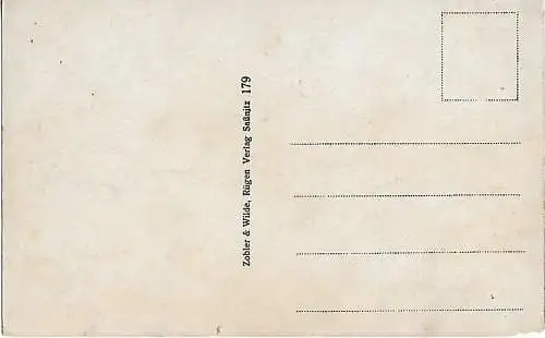 AK Wiek a. Rüg. Baracken des Kinderheims. ca. 1915, Postkarte. Serien Nr