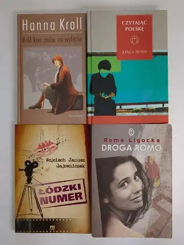4 Bücher in polnischer Sprache / 4 ksiazki w jezyku polskim. Krall, Ligocka ...