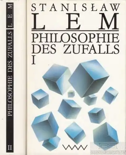 Buch: Philosophie des Zufalls, Lem, Stanislaw. 2 Bände, 1988, Volk und Welt