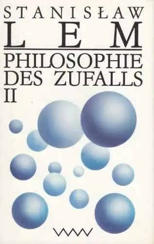 Buch: Philosophie des Zufalls, Lem, Stanislaw. 2 Bände, 1988, Volk und Welt