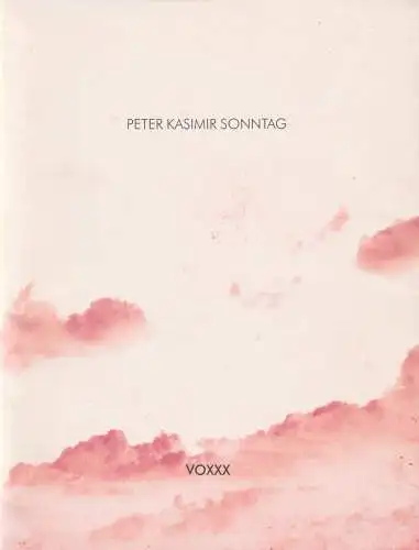 Buch: Peter Kasimir Sonntag, Windweber, VOXXX, gebraucht, sehr gut